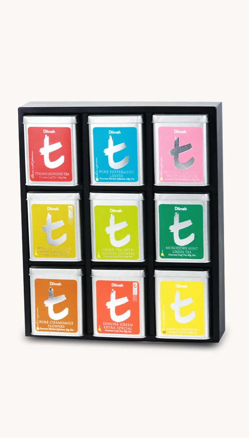 DILMAH T SERIES TIN PRESENTER 9 SLOT