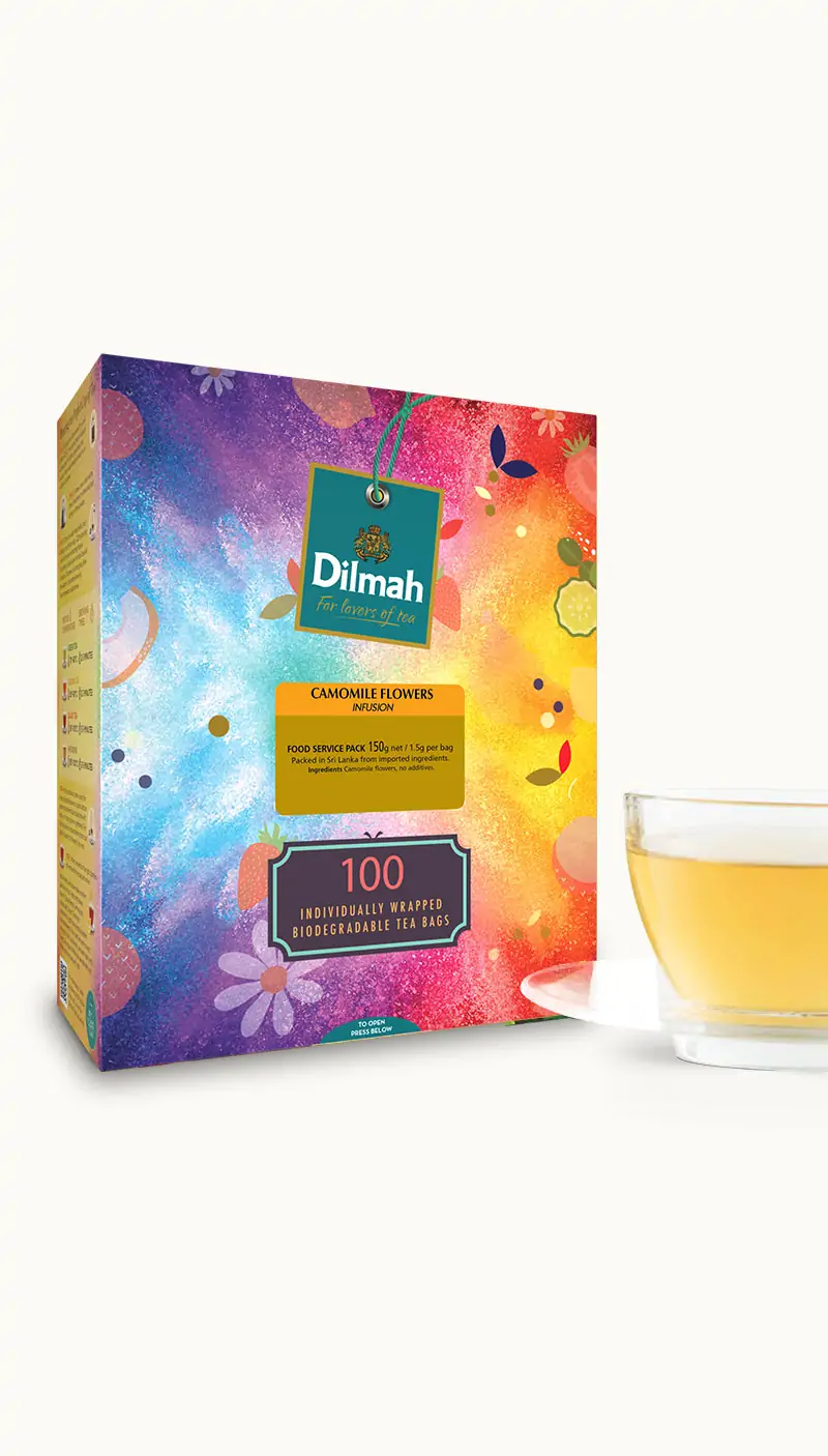 PURE CAMOMILE FLOWERS 100 PAPER ENVELOPE BIODEGRADABLE